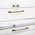 khtumeware 2 Pack 12 Inch Cabinet Handles, Brushed Antique Brass Pulls and Drawer Handles