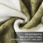 Checkered Throw Blanket,Premium Lightweight Anti-Static 50x60 Inches Travel Size Sage Green Throw Blankets for Couch, Sofa, Chair, Bed, Camping, Picnic,Sage Green