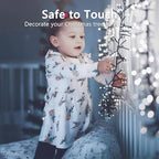 50FT 1000 LED Cluster Christmas Lights, Christmas Tree Lights Outdoor Indoor with 8 Modes & Timer & Remote, Firecrackers String Lights Waterproof for Garland Party Xmas Decorations, Cool White