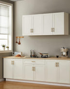 HBL' 30 Pack | 3'' Center to Center Brushed Gold Cabinet Pulls Kitchen Cabinet Handles,Made of Stainless Steel,Ideal for Cabinet,Drawer,Cupboard and Wardrobe.