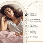 100% Cotton Bed Sheets Queen Size Bed Set, 800 TC 15" Deep Pocket Queen Sheet Set, Soft Breathable Sateen Weave Egyptian Cotton Sheets No Pill & Shrink, Machine Washable Pink Sheet- Sepia Rose