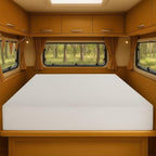 Foamma 1” x 28” x 79” Truck, Camper, RV High-Density Bunk Mattress Foam Replacement, Made in USA, Comfortable, Travel Trailer, CertiPUR-US Certified, Cover Not Included