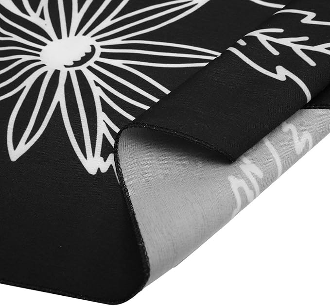 Ambesonne Music Tapestry, Notes with G-Clef Key and Instrument in a Monochrome Style of Creative Rhythmic Ornate Design Art, Wall Hanging for Bedroom Living Room Dorm Decor, 40" X 60", White Silver