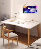 Personalized Signs Outer Space Themed Motivational Wall Decor - Boys Kids Room Wall Decor，Solar System Stars Wall Art Decorations for Bedroom Bathroom Teen Boys Encouragement