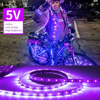 33FT USB Black Lights LED Strip, Battery Operated Black Light Tapestry Light, 300LEDs Blacklight for Bedroom Glassroom, Halloween, Glow Neon Party, Birthday, Fluorescent Poster Painting,4 Pack