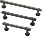Franklin Brass Francisco (5-Pack) Cabinet Handles 3' Hole Center Soft Iron Kitchen Drawer Pulls Dresser, Furniture Hardware P29520K-SI-B1