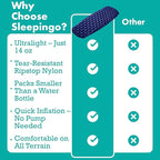 Ultralight Sleeping Mat - Inflatable & Compact Camping Air Mattress for Backpacking, Hiking- New