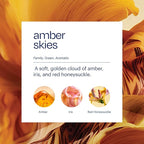 Aera True Loves Amber Skies - Deodorizing Home Fragrance Scent Refill for Pet Odor - Notes of Amber, Iris & Red Honeysuckle - 12.5mL - For Use With Aera Diffuser (Sold Separately)