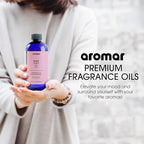 AROMAR Premium Fragrance Oil - Essential Oil for Diffusers & Home Aromatherapy - Baby Soft - 8oz