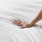 ZINUS 6 Inch Spring Sensation Hybrid Mattress [New Version], Full, Fiberglass Free, Medium Firmness, Durable Support, Certified Safe Foams & Fabric, Mattress in A Box