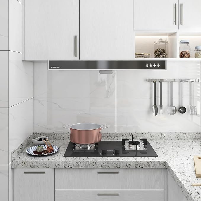 JOY DECOR 20 Pack 6 Inch Cabinet Pulls Kitchen Cabinet Handles with 3.75 Inch Hole Center Brushed Nickel Cabinet Hardware Stainless Steel Kitchen Drawer Pulls for Cabinets Cupboard, 96mm Hole Centers