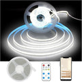 DAYBETTER COB LED Strip Lights, 32.8 ft/10 m 3200 LEDs Bright Daylight White LED Light Strips with Remote and App, 6500K Dimmable LED Tape Light, Indoor COB LED Lights for Bedroom DIY Lighting