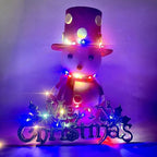 4-Pack Multicolor Christmas Fairy Lights Battery Operated with Timer, Waterproof 16FT 50 LED String Lights Outdoor Indoor, Twinkle Lights for Bedroom Wedding Party Christmas Decoration (Multicolor)