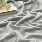 BEDELITE Fleece Blanket Light Grey Throw Blankets for Couch & Bed, Luxury Plush Cozy Fuzzy 50x60 inches, Super Soft Warm Lightweight Throw for Travel Camping