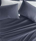 Linen Market Queen Sheet Set 4 Piece - Ultra Comfortable & Breathable Cooling Queen Bed Sheets - Deep Pocket & Wrinkle-Free Sheets Fits 16" Mattress - Extra Soft & Oeko-TEX Certified - Stone