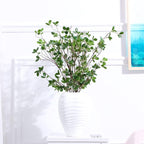 Melorca&Guilla Artificial Plants,6PCS 43.3" Green Faux Branches for Vase,Artificial Plants for Shop Garden Office Home Décor