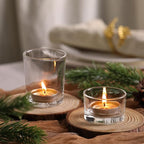 36pcs Assorted Votive Candle Holders, Glass Candle Holder for Wedding Decor, Clear Tealight Candle Holder for Table Centerpiece, and Party Decor