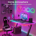 32.8FT Neon Rope Lights,Flexible Led Rope Lights Control with App/Remote,Multiple Modes Rope Lights,IP65 Outdoor RGB Led Neons Light Waterproof