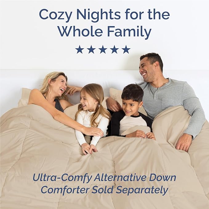 Twin XL Size 3 Piece Sheet Set - Comfy Breathable & Cooling Bed Sheets Set - Hotel Luxury Bedding for Women, Men, Kids, Teens, Boys & Girls - Deep Pockets, Ultra-Soft, Wrinkle Free - Oeko-Tex - Cream