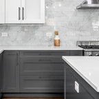 Ravinte Black Cabinet Handles 30 Pack 6-3/10 inch Matte Black Square Cabinet Pulls Kitchen Hardware 8-4/5 inch Overall Length Kitchen Drawer Pulls