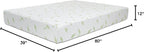 NapQueen Twin XL Size, 12 Inch Anula Green Tea Infused Memory Foam Mattress, Bed in a Box, CertiPUR-US Certified Mattress
