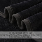 Soft Blanket King Size Fleece Warm Fuzzy Throw Blankets for The Bed Sofa Lightweight Charcoal Grey 90" x 108"