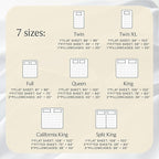 LuxClub Twin XL Sheets - Soft Kids Twin Bed Sheets for Boys and Girls, 3 PC Deep Pockets Wrinkle Free Kids Fitted Sheets Machine Washable Hotel Bedding Silky Soft- White Twin XL