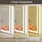 30x36 LED Bathroom Mirror with Lights, Brighter Backlit + Front Lit, Tempered Glass, Dimmable, Multiple Light Modes, Anti-Fog Lighted Bathroom Vanity Mirror for Wall, Memory Function