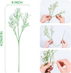 Babys Breath Artificial Flowers,30 Pcs Gypsophila Real Touch Flowers for Wedding Party Home Garden Decoration