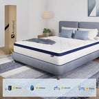 Avenco 10 Inch Full Size Mattress, Full Mattresses in a Box for Pain Relief & Motion Isolation, CertiPUR-US Certified
