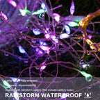 6 Pack Fairy Lights Battery Operated Lights, 7ft 20 Led Multicolor Mini String Lights, Waterproof Silver Wire Starry for Mason Jars Wedding Party Centerpiece Table Christmas