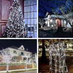 6 Pack 100 LED Fairy Lights Battery Operated with Remote, 33FT Waterproof Twinkle Lights with Timer & 8 Modes, Fairy String Light Outdoor Indoor for Bedroom Classroom DIY Christmas Decor (Cool White)