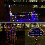 Led Fairy Lights Battery Operated, 2 Packs Mini Battery Powered Copper Wire Starry Fairy Lights for Bedroom, Christmas, Parties, Wedding, Centerpiece, Decoration (5m/16ft Multi-Colored)