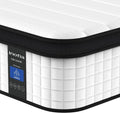 Inofia Twin Mattress, 12 Inch Hybrid Innerspring Single Mattress Cool Bed, Breathable Soft Knitted Fabric Cover, Medium Firmness