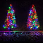 Holiday Essence 60 LED Mini Christmas Lights, Multi Color, Professional Grade for Indoor & Outdoor Use - Energy Efficient LED Bulbs - Green Wire - UL Certified