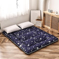 MAXYOYO Navy Star Futon Mattress Japanese Tatami Mat Foldable Bed Portable Camping Mattress Kids Sleeping Pad Floor Lounger Couch Bed, Full