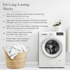 100% Cotton Sheets King Size Sheets Set, 15" Deep Pocket King Sheet Set, 800 Thread Count Sateen Weave Luxury Hotel Sheets, Naturally Cool Long Staple Egyptian Cotton, No Pilling & Shrink - Silver