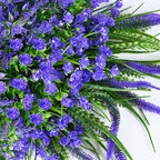 Artificial Plants Outdoor, 20PCS Artificial Flowers, UV Resistant Fake Flowers, Faux Flowers for Outdoor Planters for Front Porch Pot Decor