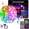 Led Lights for Bedroom 200ft Color Changing RGB Led Strip Lights, DIY Music Sync Led Light Strip with Remote and App Control, Dimmable Led Lights for Room Party Home Cool Things (2 * 100ft)