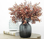 Babys Breath Silk Artificial Flowers Bulk 20pcs for Fall Decor Fake flower bouquet Bulk for Home Kitchen Indoor Bouquet Floral Arrangement Table Centerpieces Party Decor(Beige Brown 20pcs)