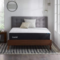 Lucid 12 Inch Memory Foam Mattress - Medium Firm Feel - Infused with Refreshing Bamboo Charcoal and Cooling Gel - Bed in a Box - Temperature Regulating - Pressure Relief - Breathable - Queen Size