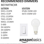 Amazon Basics A19 LED Light Bulbs, 75 Watt Equivalent, Energy Efficient 12W, E26 Standard Base, Soft White 2700K, Dimmable, 10,000 Hour Lifetime , 6-Pack