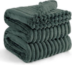 Bedsure GentleSoft Mallard Green California King Size Blanket for Couch - Cozy Soft Blankets for Women, Cute Small Fleece Throws for Girls, Birthday Gifts for Women, 102x96 Inches