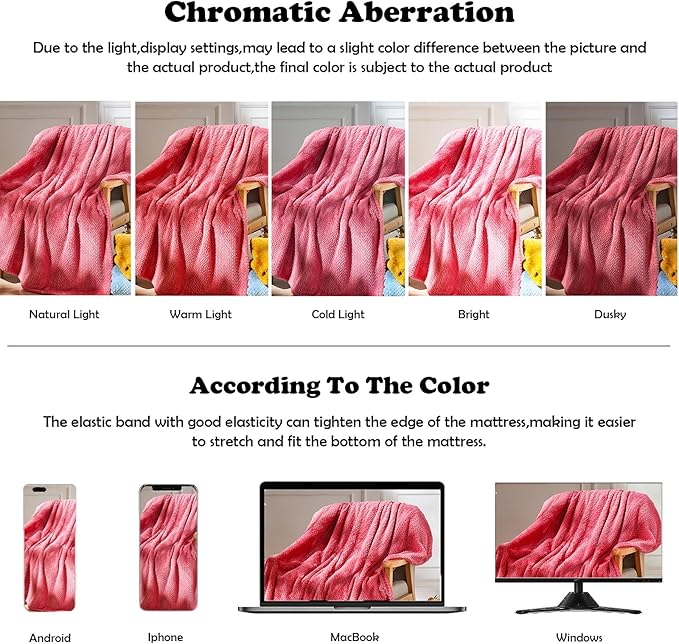 NEWCOSPLAY Super Soft King Blanket Coral Pink Premium Silky Flannel Fleece Leaves Pattern Lightweight Bed Blanket All Season Use (Coral Pink, King(90"x110"))