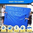 AlexHome Mattress Bags for Moving and Storage - Full XL- Heavy Duty Tarp Reusable Mattress Storage Bag,Easy Carrier Mattress Moving Cover,Moving Bags,Moving Supplies (Full XL Size)