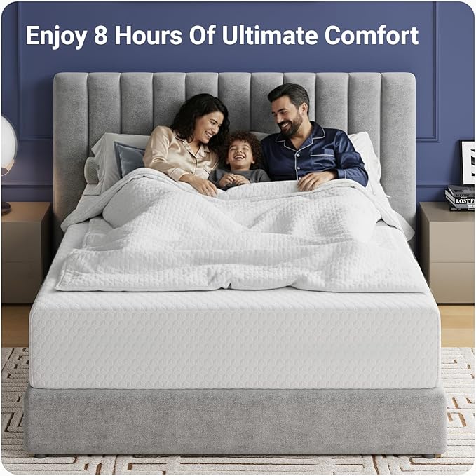 Avenco Full Size Mattress, 12 Inch Full Mattress in a Box with Comfort Memory Foam for Comfort Sleep & Pain Relief, Guestroom Bed Mattresses, CertiPUR-US Certified Full Mattresses