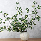 6 Pcs Tall Artificial Flowers Branches for Spring Indoor Decoration, 63 Inch Fake Faux Flowers with Long Stems for Vase Wedding Home Party Table Centerpieces (Rattan Guanyin Lotus)