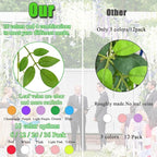 Artificial Wisteria Hanging Flowers Fake Wisteria Flower Garland Silk Vines Rattan Decor for Home Wedding Arch Wall Garden Greenery Bedroom Outdoor Office Party Decoration (24, White)