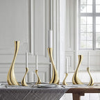 Georg Jensen Cobra Small Floor Candle Holder, 15.75"