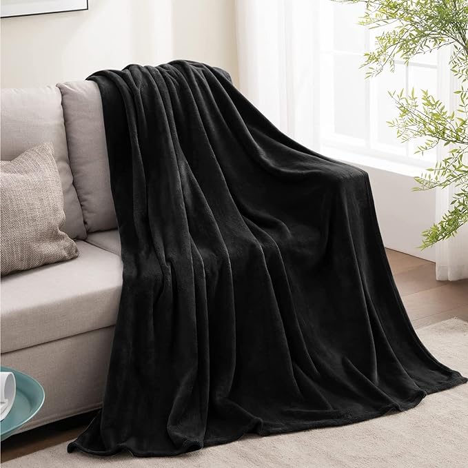 BEDELITE Fleece Blanket Twin Size for Bed, Luxury Plush Cozy Fuzzy Blanket 60x80 inches, Super Soft Warm Lightweight Throw for Travel Camping